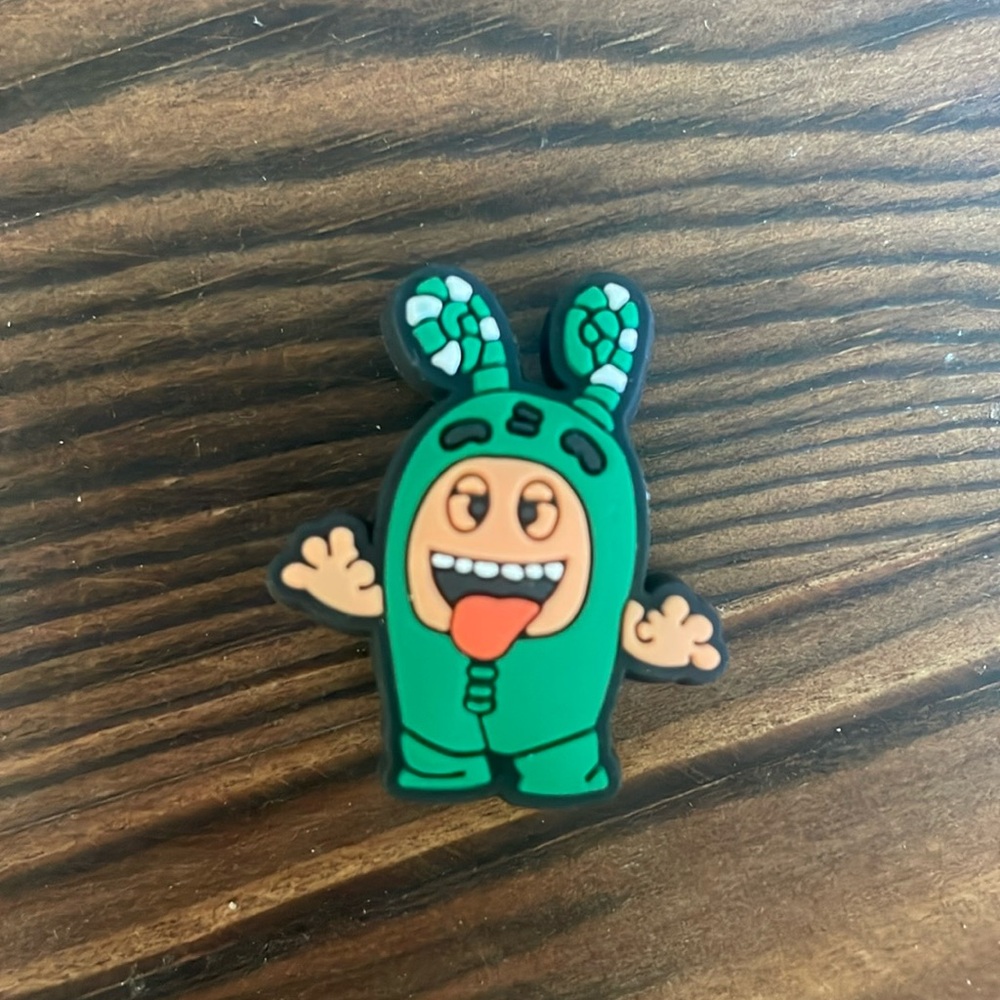 Oddbods Zee Crocs shoe charm jibbitz